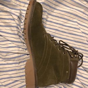 Forest Green Hiker Fall boots